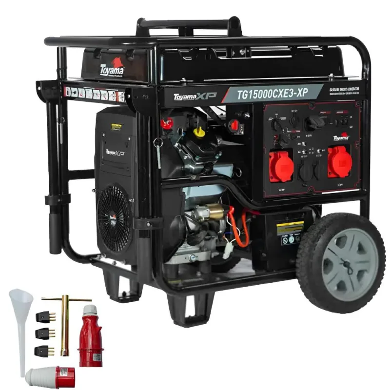 Gerador Energia Gasolina 17Kva Trifásico AVR 380V 201-059 TOYAMA - Toyama