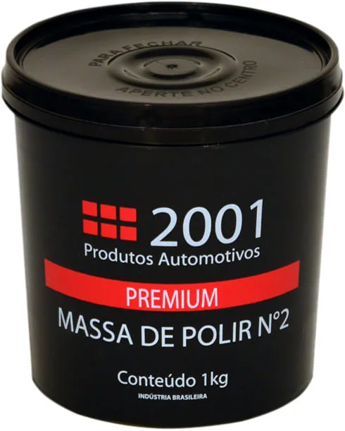 Massa de polir para autos nº 2 premium 1 kg - 2001 - 2001