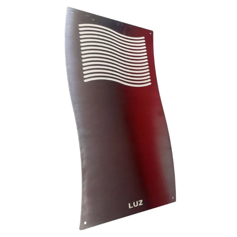 Visor em Inox para Leitura de Energia 60 x 35 CM EVALD - 'Generico'