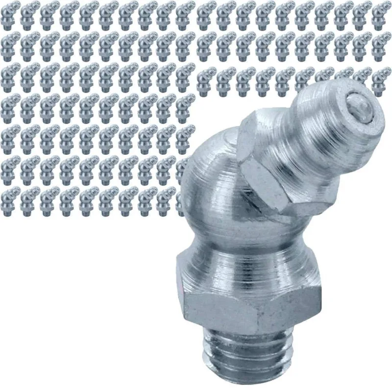 Graxadeira Curva 6 Mm 45 Graus 100 Unidades 1464 Bremen