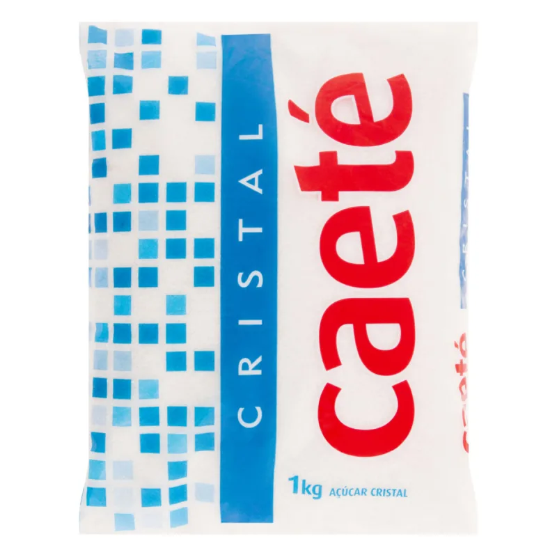 Açúcar Cristal Caeté 1Kg - Caete