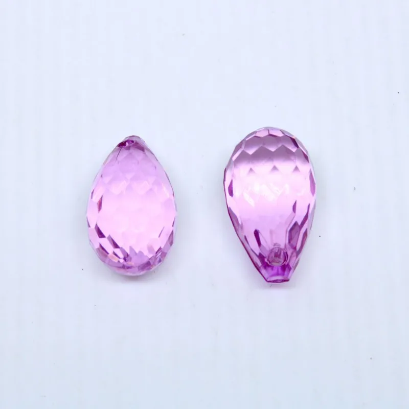 PONTEIRA GOTA 14X24MM EM ACRILICO COM 500GR 048 - Lilas 048