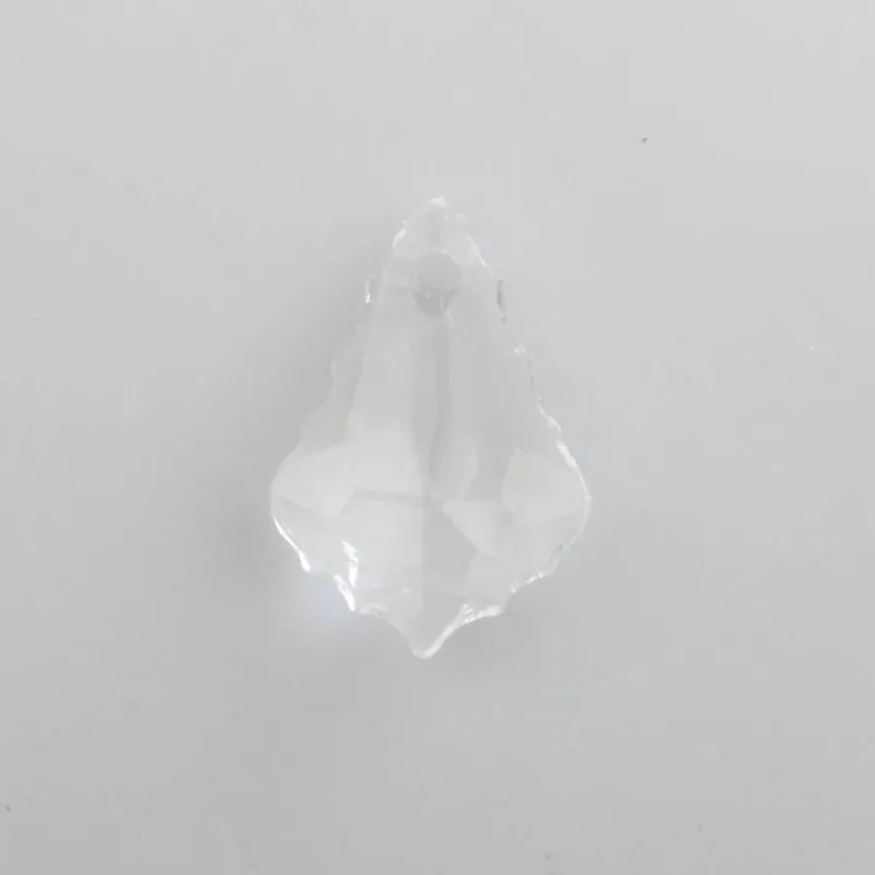 PONTEIRA BACALHAU TRANSLUCIDA 15X22MM EM ACRILICO COM 500GR Cristal Transparente