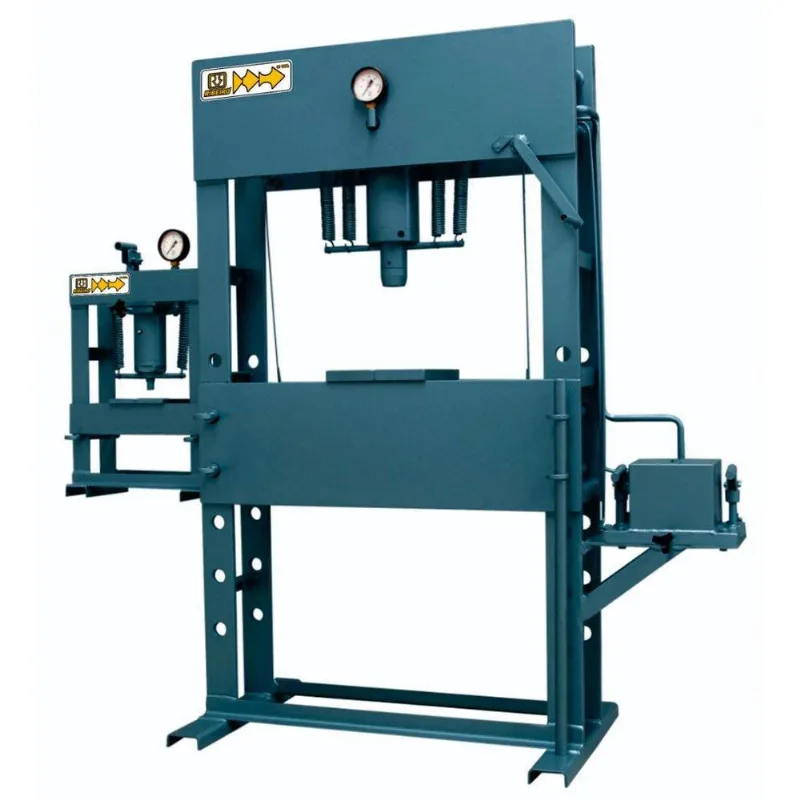 Prensa Hidráulica 60Ton. com Auxiliar 15Ton.