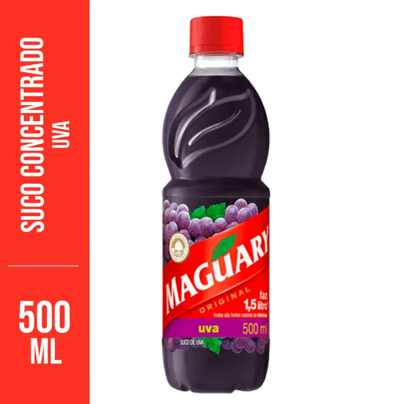 Suco Maguary Concentrado Uva 500ml - Maguary