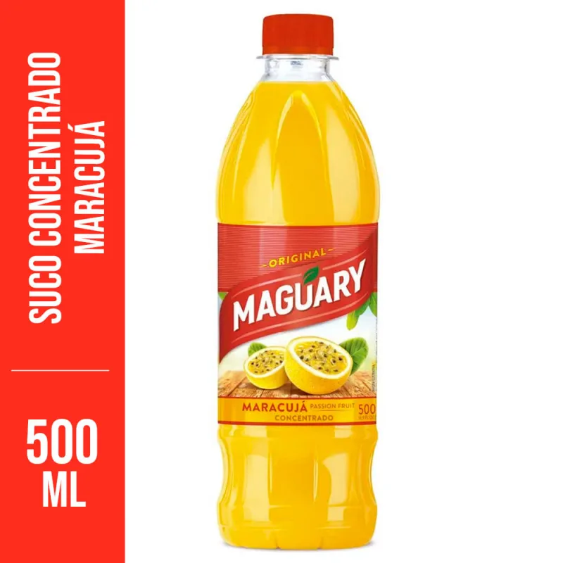 Suco Maguary Concentrado Maracujá 500ml - Maguary