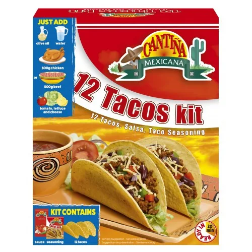 TACO DINNER KIT CANTINA MEXICANA 150G - CANTINA MEXICANA