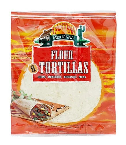 TORTILHA DE FARINHA DE TRIGO CANTINA MEXICANA 340GR - CANTINA MEXICANA