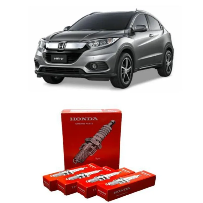 Jogo 4 Velas Iridium Denso Honda Hrv 1.8 16v De 2015 A 2019