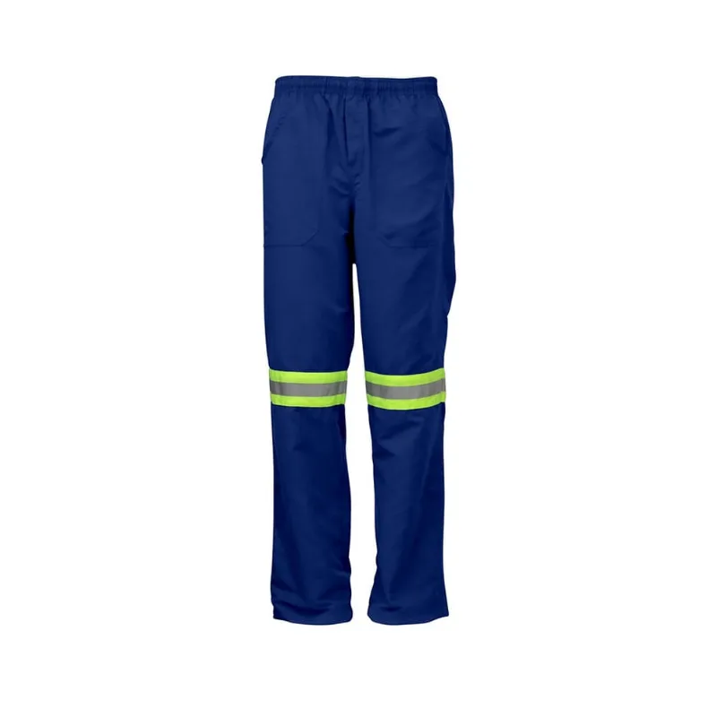 Calça Poliéster Azul Refletiva Amalfis Calça Poliéster Azul Refletiva Tam M Amalfis