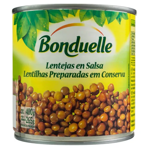 Lentilha Em Conserva Bonduelle Lata 265g - BONDUELLE
