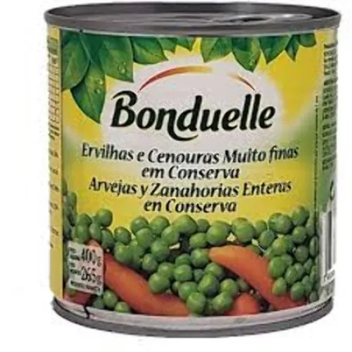 Ervilha E Cenoura Em Conserva Bonduelle Lata 265g - BONDUELLE