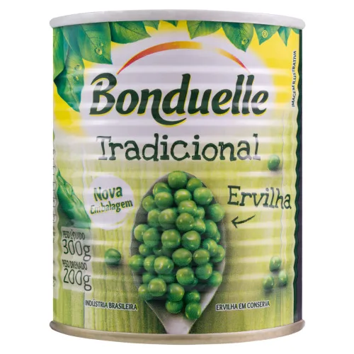 Ervilha Em Conserva Bonduelle Lata 200g - BONDUELLE