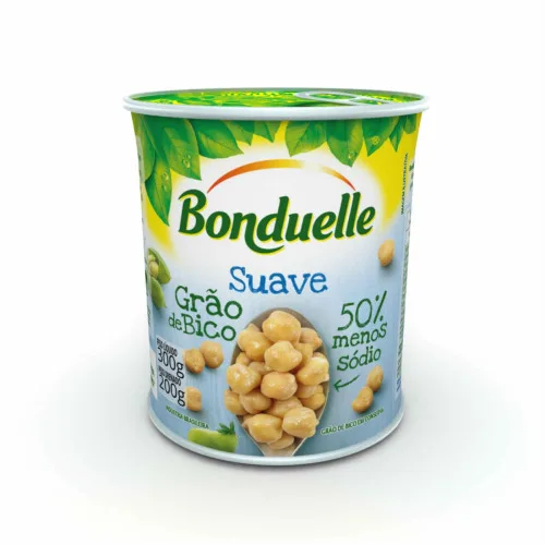 Grão De Bico Em Conserva Suave Bonduelle Lata 200g - BONDUELLE