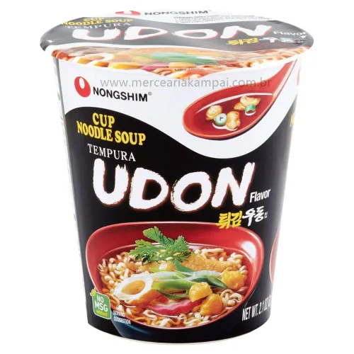 Ns Tempura Udon Copo 6x1 62,0g 6unidade - NONGSHIM