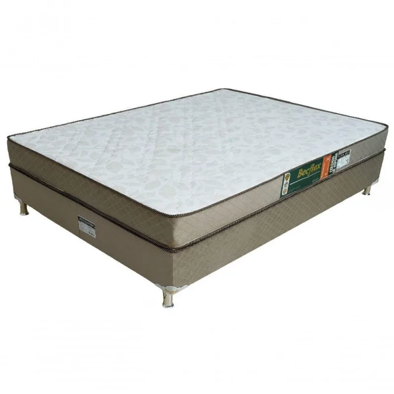 Conjunto Cama Box E Colchão Casal Bec Gold - OUTRAS