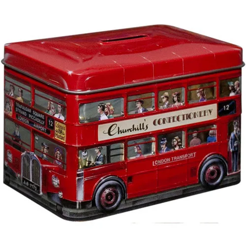 Onibus Londrino Com Toffee Churchill Suíça - GOURMAND