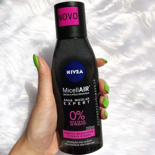 Água Micelar Expert Sem Perfume Nivea Micellair Frasco 200ml - PERFUME