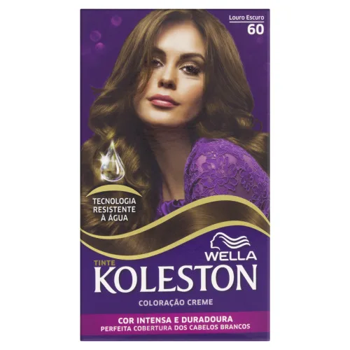 Tintura Permanente Koleston 60 Louro Escuro Unit - KOLESTON