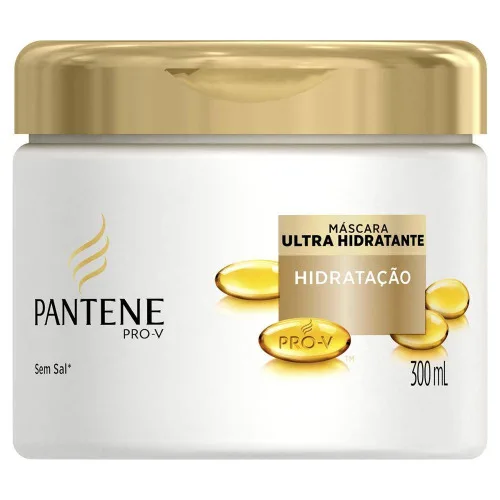 Máscara Intensiva Pantene Hidratação Pote 300ml - PANTENE