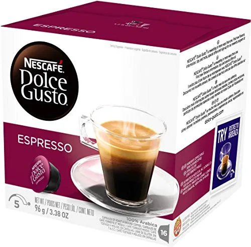 Café Em Cápsulas Espresso Dolce Gusto Nestlé 96g - NESCAFE