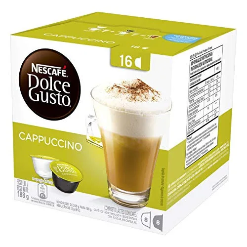 Café Em Cápsulas Cappuccino Dolce Gusto Nestlé 200g - NESTLE