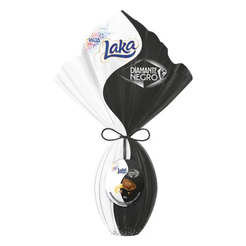 Ovo De Páscoa Laka E Diamante Negro Lacta 480g - DIAMANTE