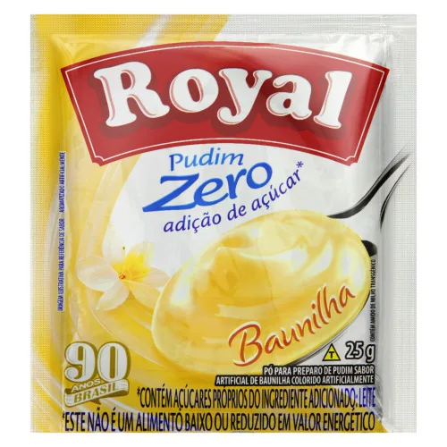 Pó Para Pudim Baunilha Royal Pacote 25g - ROYAL