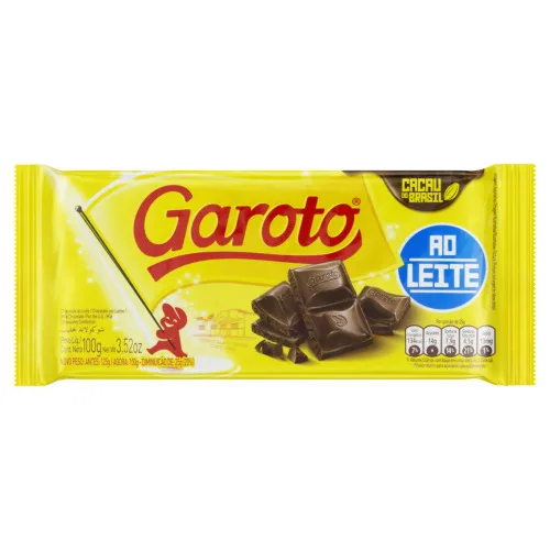 Garoto Tablete Chocaoleite 4 14x100g Xw - GAROTO