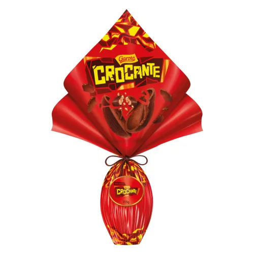 Ovo De Páscoa Crocante Garoto 215g - GAROTO