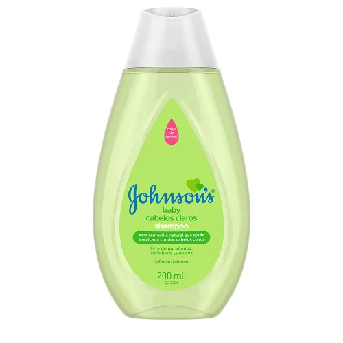 Shampoo Camomila Johnson S Baby Frasco 200ml - JOHNSON JOHNSON