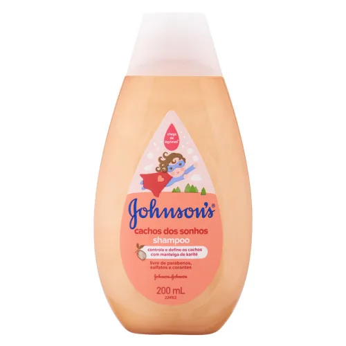 Shampoo Infantil Johnson S Cachos Dos Sonhos Frasco 200ml - JOHNSON JOHNSON