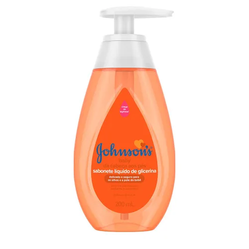 Sabonete Líquido Infantil Johnson S Baby Da Cabeça Aos Pés - JOHNSONS BABY