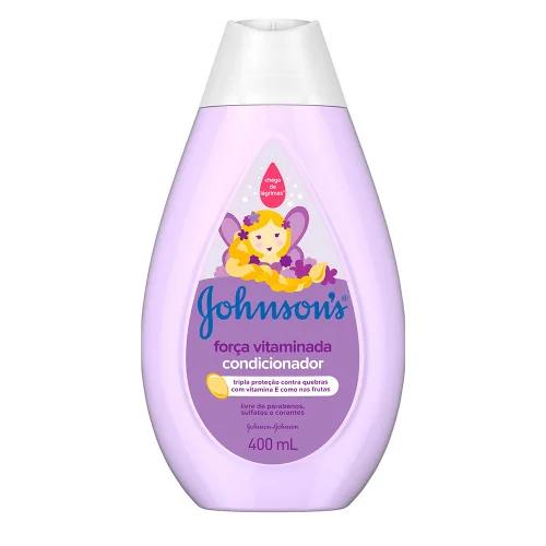 Cond Johnsons Baby 400ml Forca Vitaminada - JOHNSONS BABY