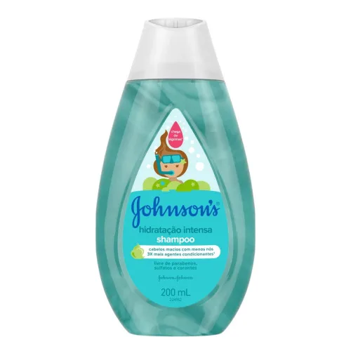 Shampoo Infantil Johnson Johnson 200ml Hidratação Intensa Unit - JOHNSON JOHNSON