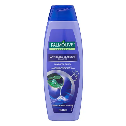 SHAMPOO ANTICASPA PALMOLIVE NATURALS CLÁSSICO FRASCO 350ML - PALMOLIVE