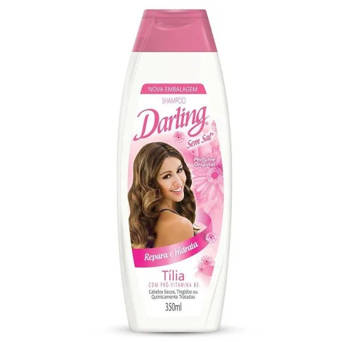 Shampoo Repara E Hidrata Tília Original Darling Frasco 350ml - DARLING