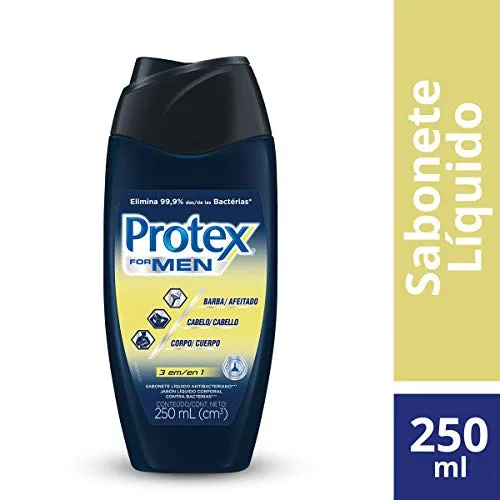 Sabonete Líquido Bactericida Protex 250ml Tripla Ação Unit - PROTEX