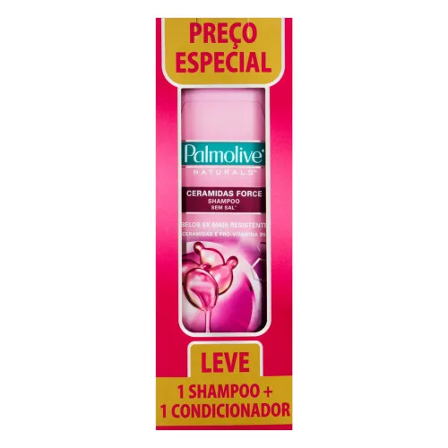 Kit Shampoo Condicionador 350ml Ceramidas Palmolive - PALMOLIVE