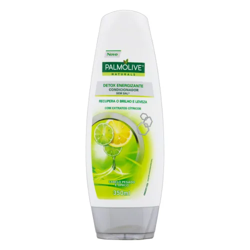 Condicionador Palmolive Naturals Detox Energizante Frasco 350ml - PALMOLIVE