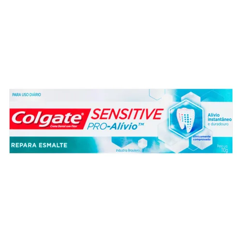 Creme Dental Repara Esmalte Colgate Sensitive Pro Alívio Caixa 110g - COLGATE