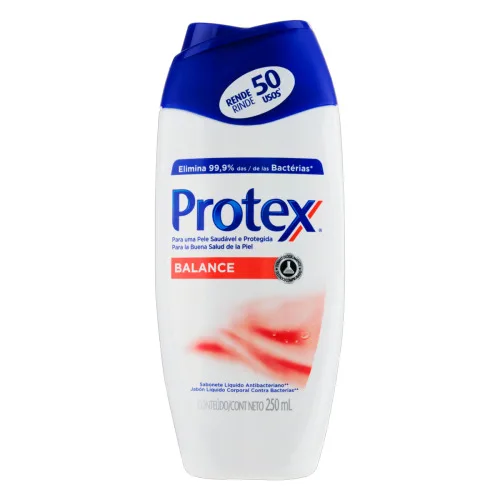 Sabonete Líquido Antibacteriano Protex Balance Frasco 250ml - PROTEX