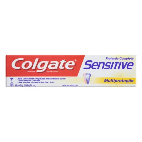Creme Dental Multiproteção Colgate Sensitive Caixa 100g - COLGATE