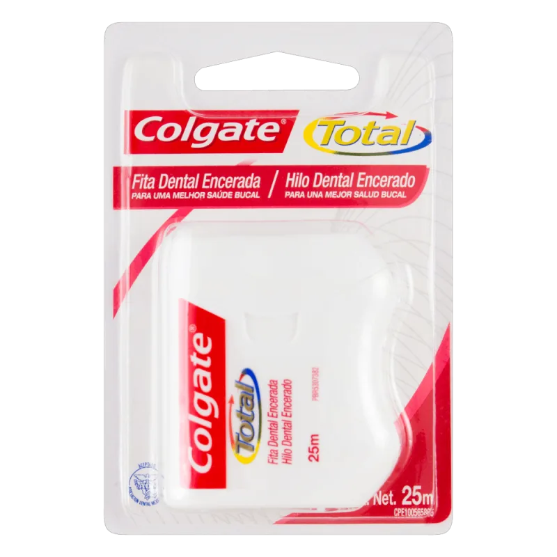 Fita Dental Total 25m Encerada PTFE Colgate - Colgate