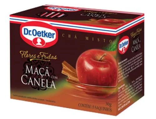 Cha Oetker Fl Fr Maca Canela C/15 Saq - DR OETKER