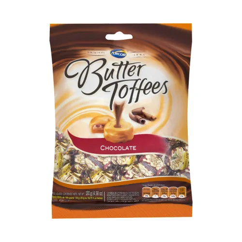 Bala Arcor Butter Toffe Chocolate - ARCOR