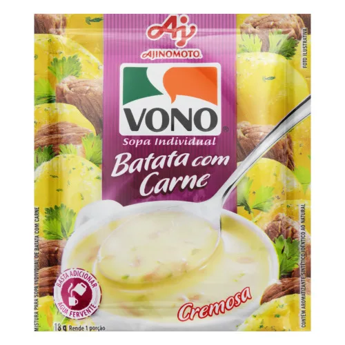 Sopa Vono Batata Com Carne - AJINOMOTO
