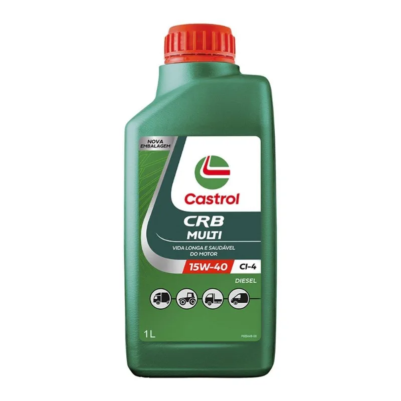 Óleo Lubrificante Castrol Multi Crb Diesel 15w40 Api Ci4 1 Litro