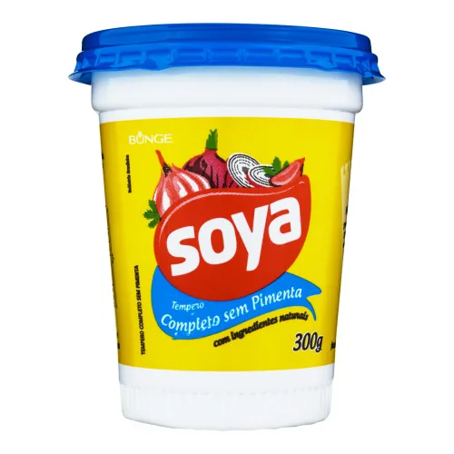 Tempero Completo Sem Pimenta Soya Pote 300g - COMPLETO