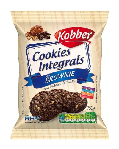 Cookie Integral Kobber Brownie/nozes - KOBBER
